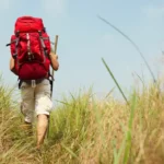 Hiking through tall grass when there are a lot of ticks, and what you should watch out for.