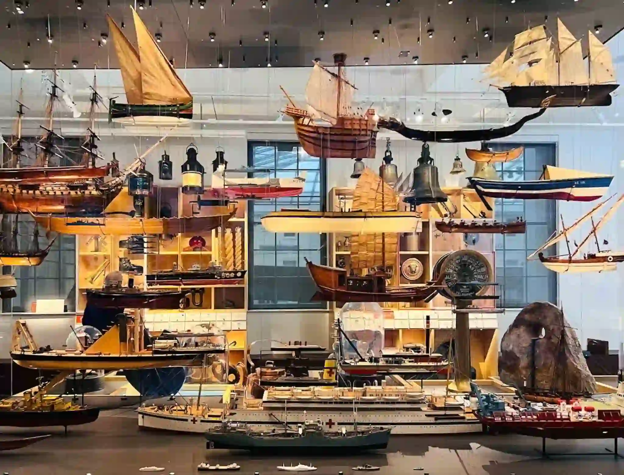 An exposition in the National Maritime Museum in London, UK.