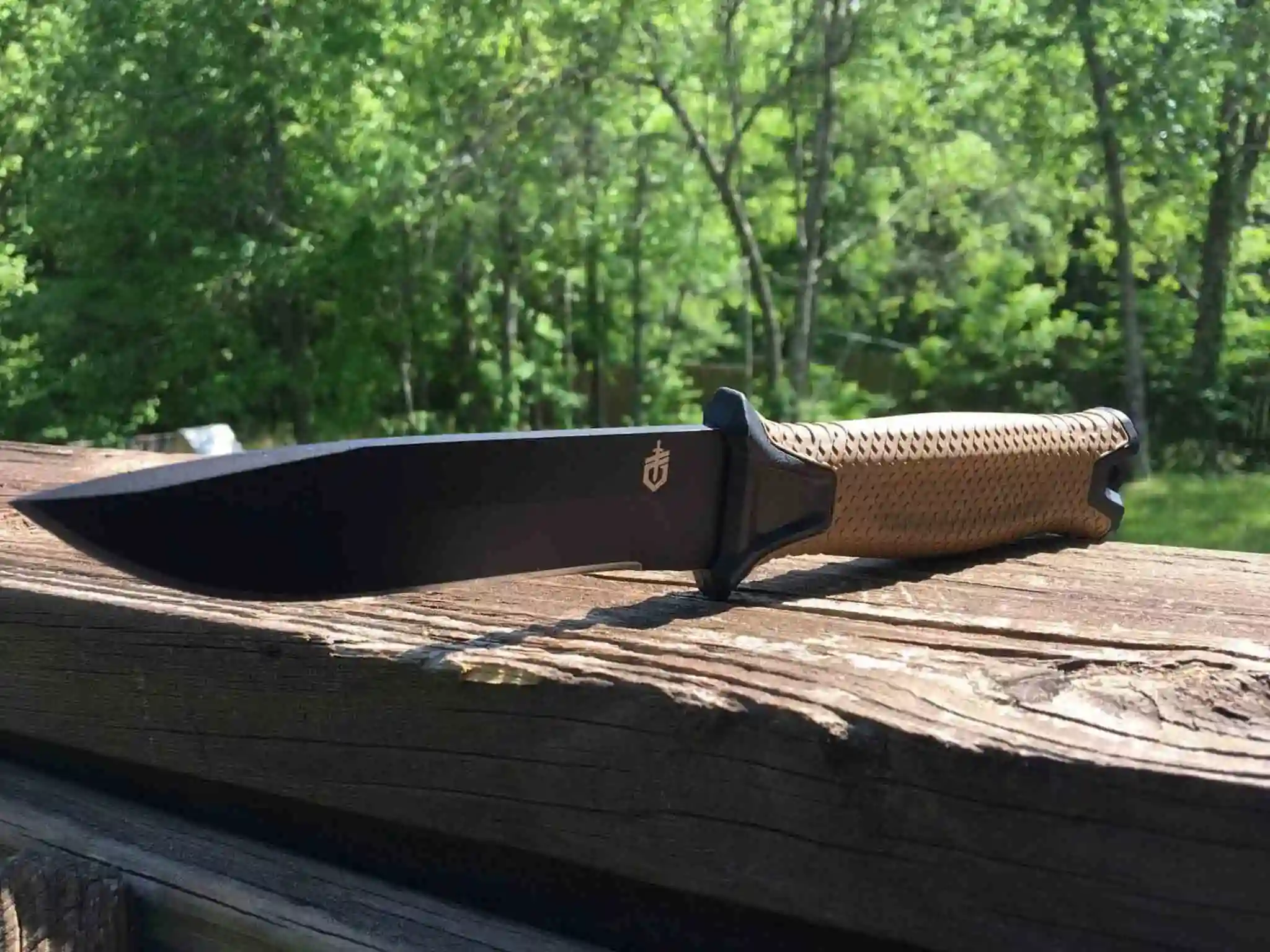 Gerber Strongarm knife, one of the best survival knives that you can buy.