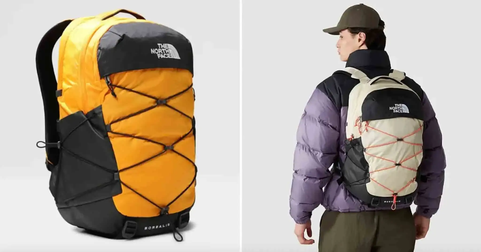 The North Face borealis backpack, one of the best carry-on backpacks for travel.