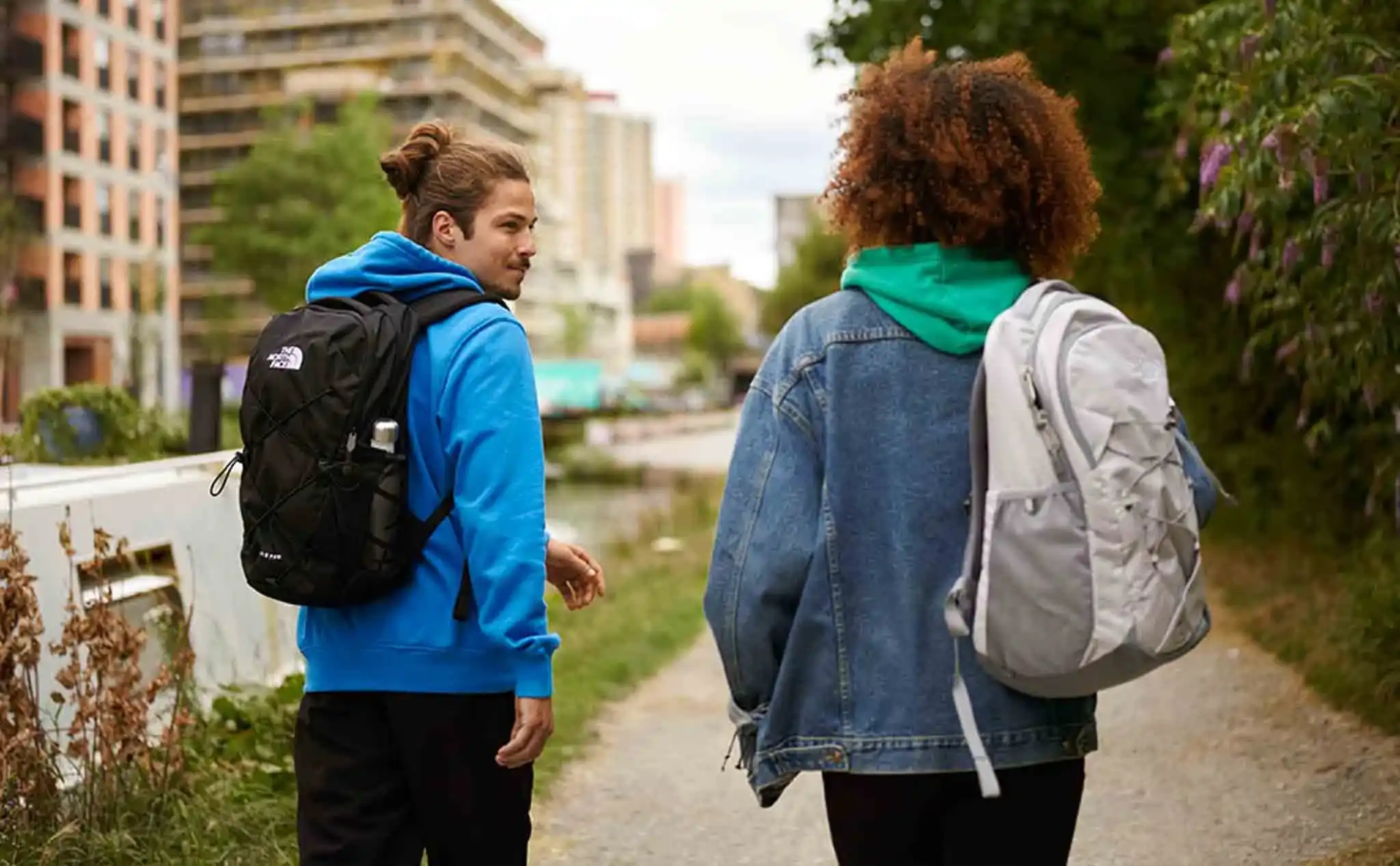 The North Face Jester Backpack, one of the best carry-on backpacks for travel.