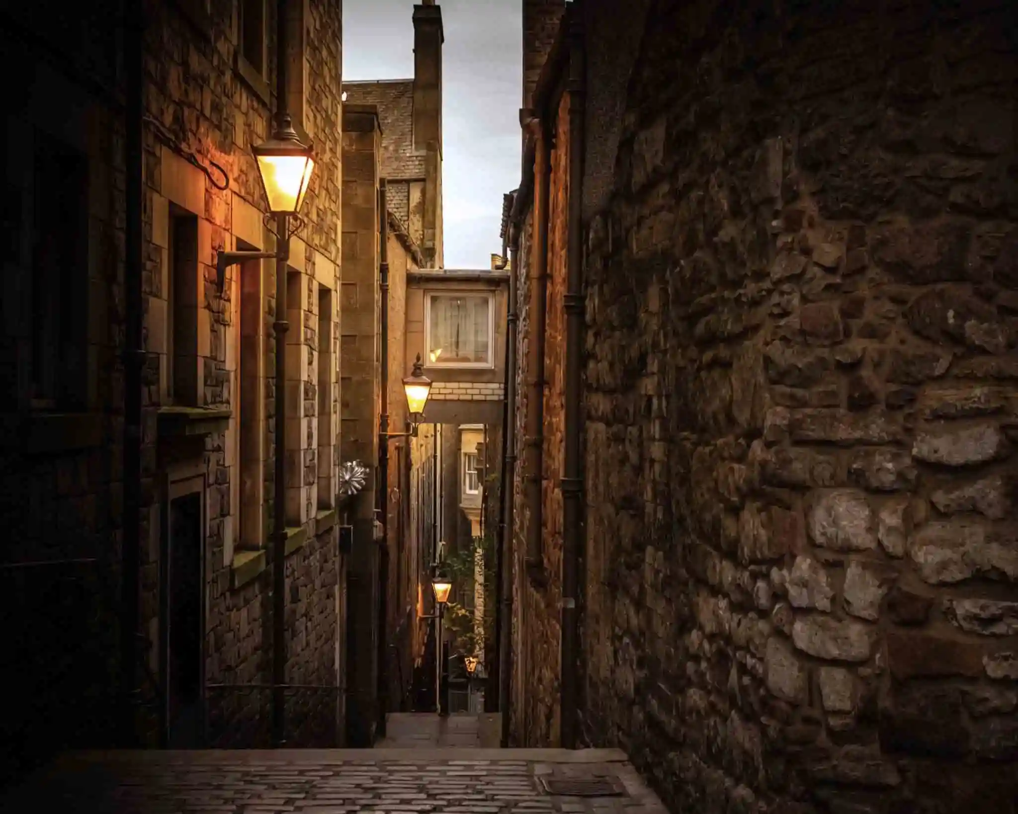Mary Kings Close, one of many spooky locations in Edinburgh.