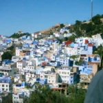 Our Chefchaouen travel experience, and a view of Morocco's Blue City.